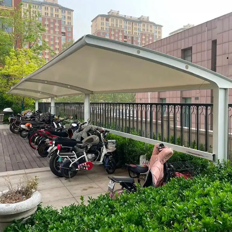 麻栗坡县膜结构电动车棚